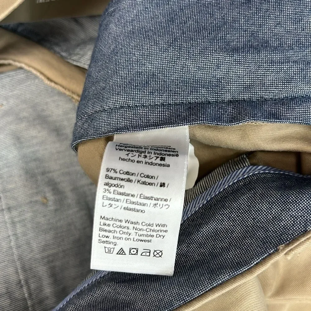J. Crew AR885 484 Slim-fit stretch chino pant NWT